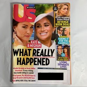 US Weekly Magazine June 20 2022 Kate And Meghan What Really Happened Amber Heard